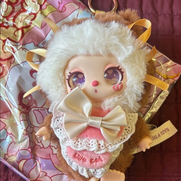 Muse Plush Keychain with Pink and Brown Accents! Come with box! - Picture 4 of 5
